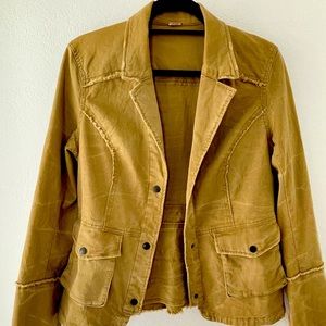 Free People Tan Jacket